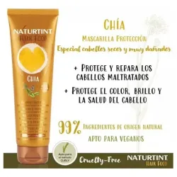 Naturtint hair food mascarilla chia 150ml. | Farmacia Barata Naturtint hair food mascarilla chia 150ml. | Farmacia Barata