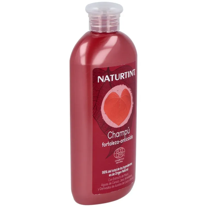 Naturtint champu fortaleza anticaida bio 330ml | Farmacia Barata
