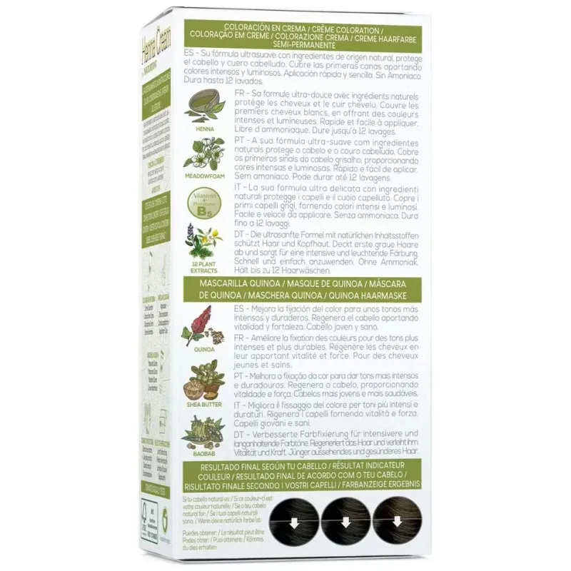 Naturtint henna cream 1.0 negro 110ml | Farmacia Barata