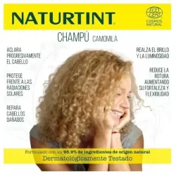 Naturtint champu camomila 330ml. eco | Farmacia Barata