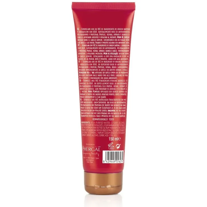 Naturtint hair food mascarilla goji 150ml. | Farmacia Barata