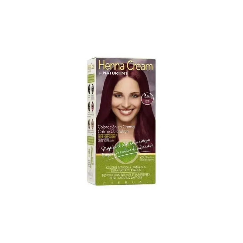 Naturtint kit henna cream 5.62 caoba | Farmacia Barata