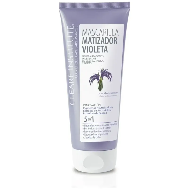 Clearé institue acondicionador matizador violeta 200ml | Farmacia Barata