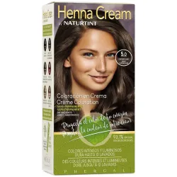 Naturtint henna cream 5.0 castaño claro 110ml | Farmacia Barata