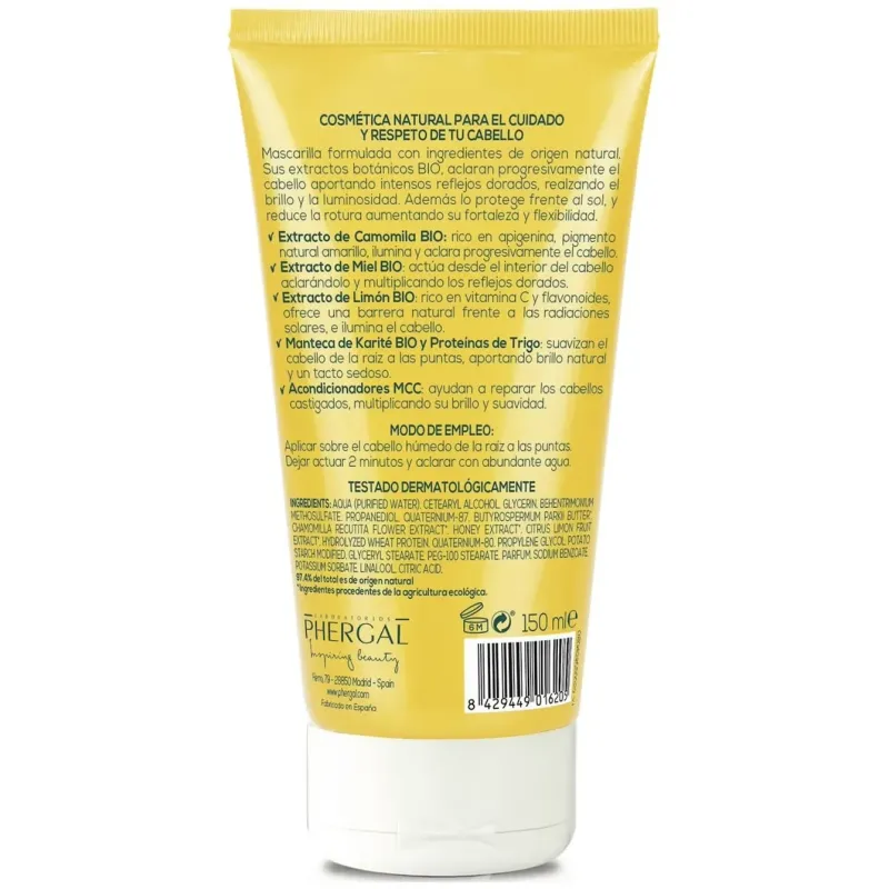 Naturtint mascarilla camomila 150ml. | Farmacia Barata