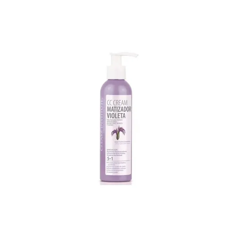 Clearé institute matizador violeta cc cream 200ml | Farmacia Barata