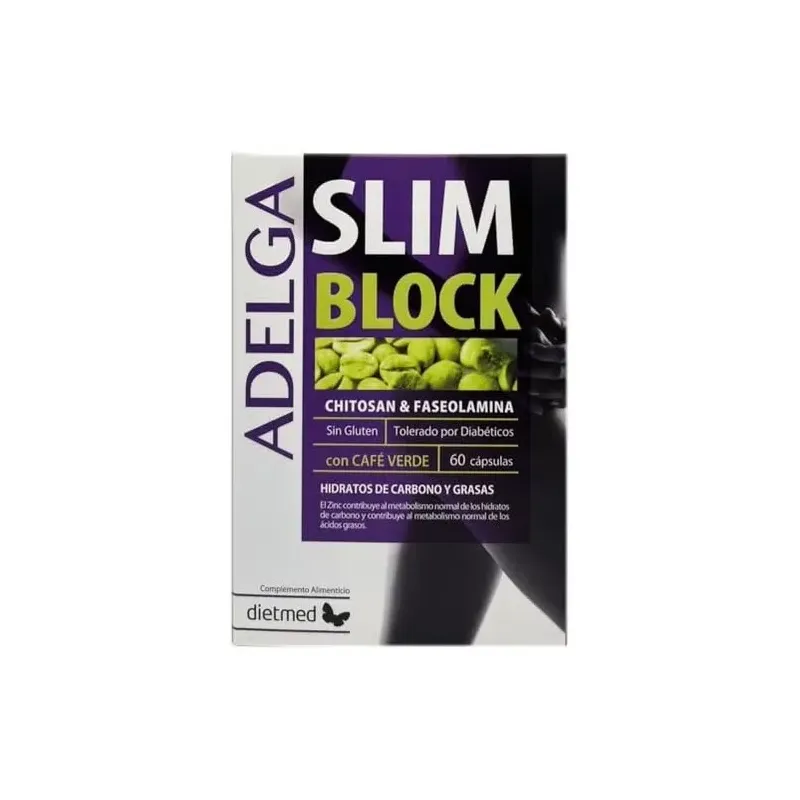 Dietmed adelga slim blok 60caps | Farmacia Barata