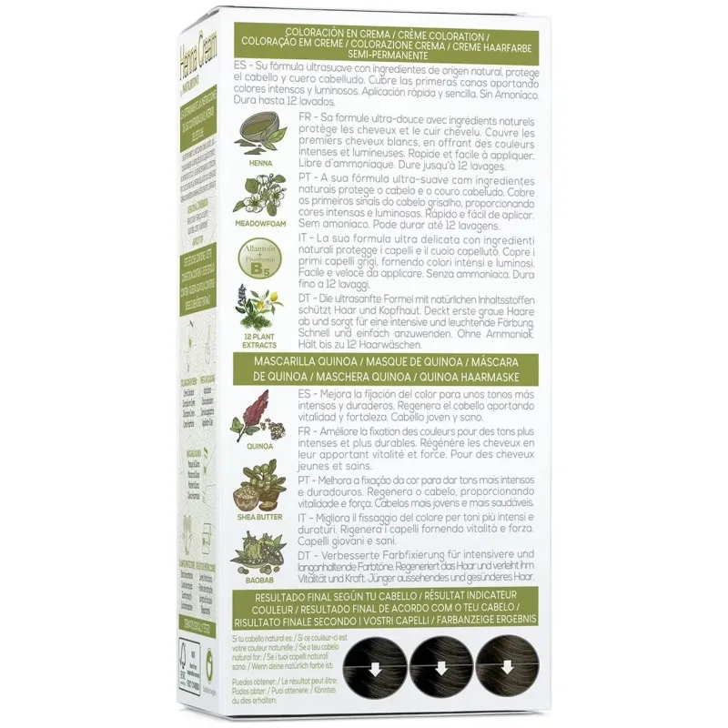 Naturtint henna cream 5.0 castaño claro 110ml | Farmacia Barata