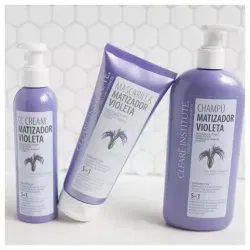 Clearé institue acondicionador matizador violeta 200ml | Farmacia Barata