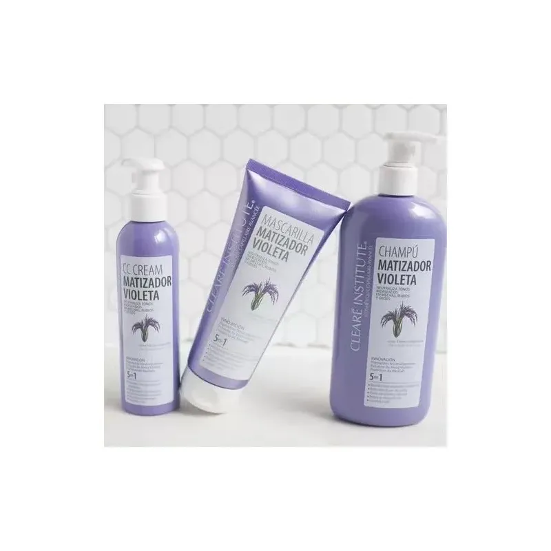 Clearé institue acondicionador matizador violeta 200ml | Farmacia Barata