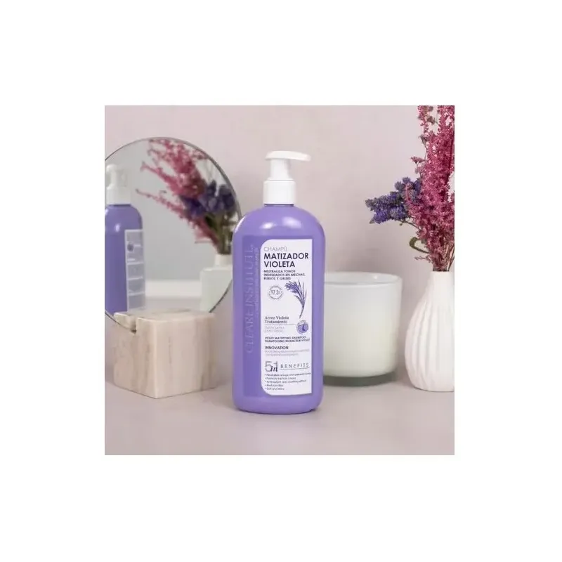 Clearé institute champú matizador violeta 400ml | Farmacia Barata Clearé institute champú matizador violeta 400ml | Farmacia Barata