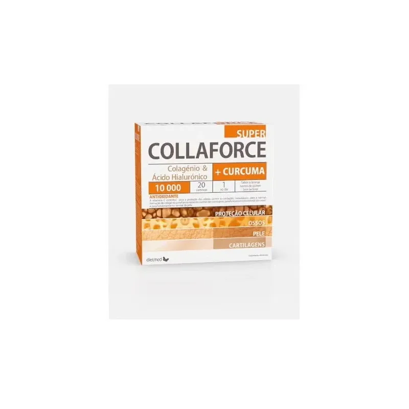 Dietmed super collaforce + cúrcuma 20 sobres | Farmacia Barata