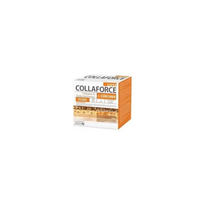 Dietmed super collaforce + cúrcuma 20 sobres | Farmacia Barata