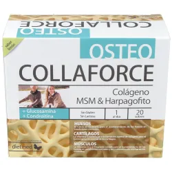 Dietmed osteo collaforce colágeno 20uds