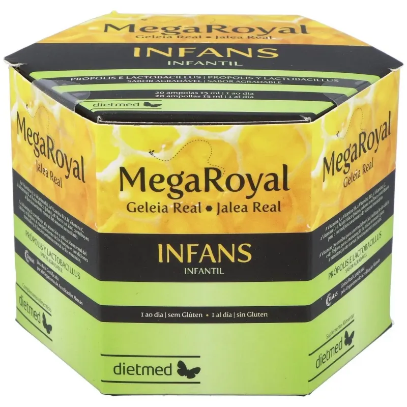 Dietmed megaroyal infans 20ampollas | Farmacia Barata