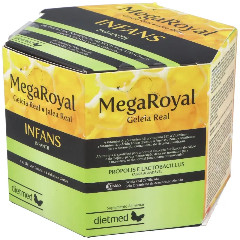 Dietmed megaroyal infans 20ampollas | Farmacia Barata
