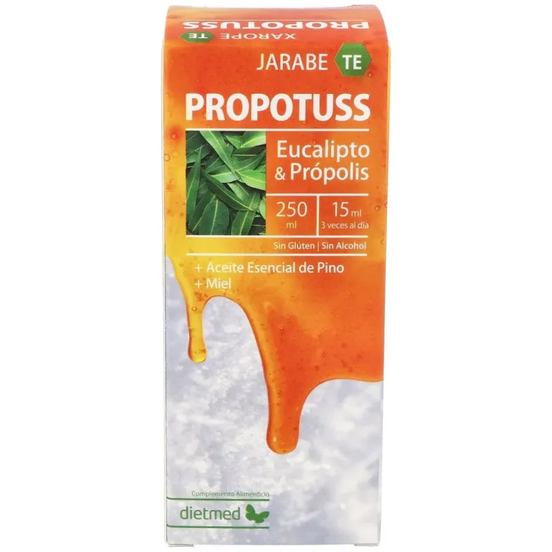 Dietmed propotuss te jarabe eucalipto 250ml | Farmacia Barata
