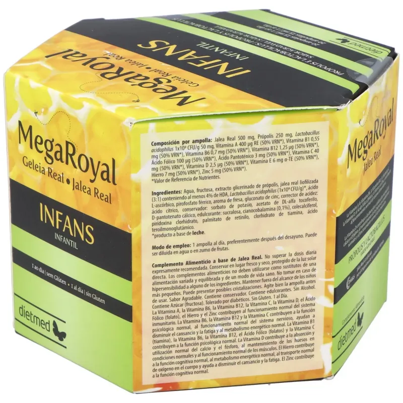 Dietmed megaroyal infans 20ampollas | Farmacia Barata