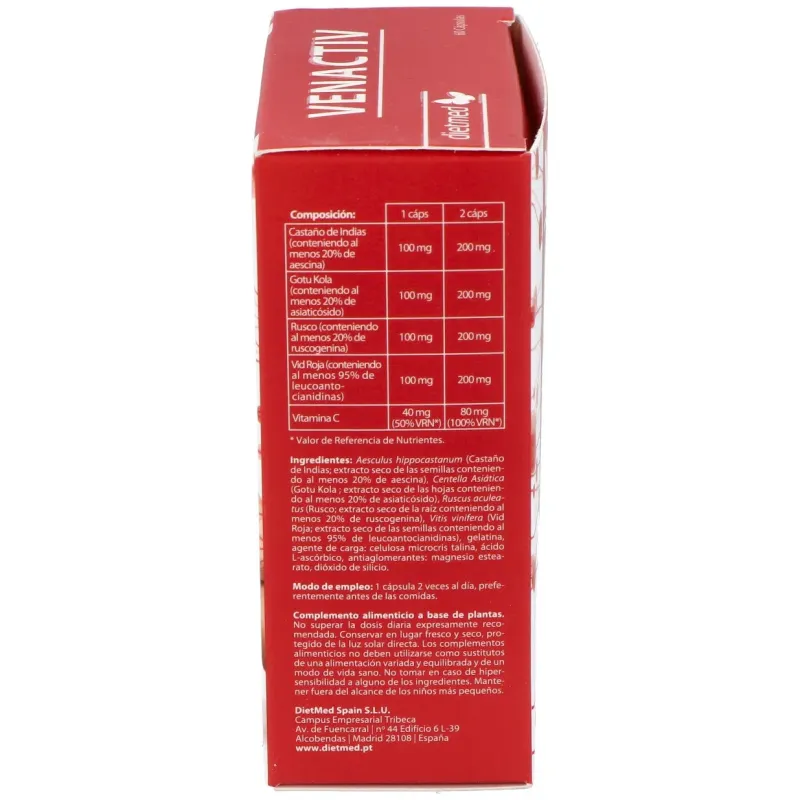 Dietmed venactiv 60caps | Farmacia Barata Dietmed venactiv 60caps | Farmacia Barata