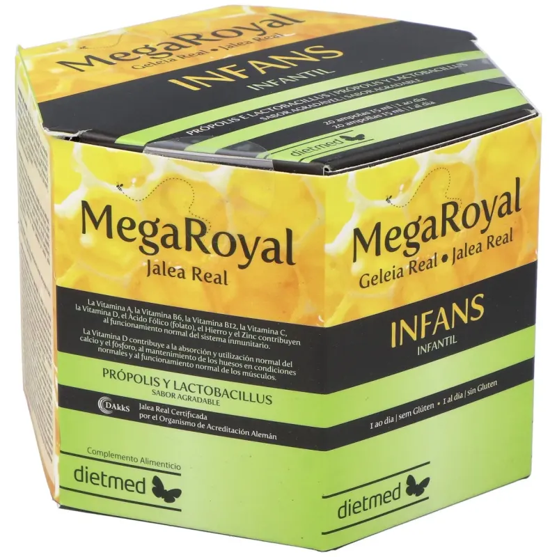Dietmed megaroyal infans 20ampollas | Farmacia Barata