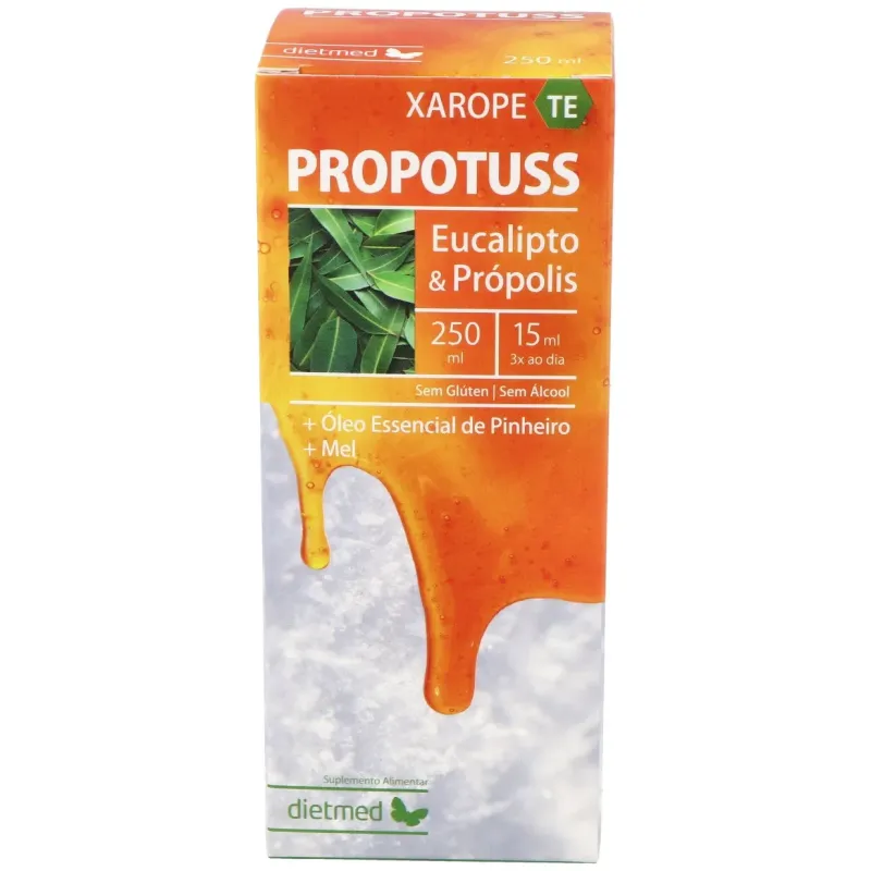 Dietmed propotuss te jarabe eucalipto 250ml | Farmacia Barata