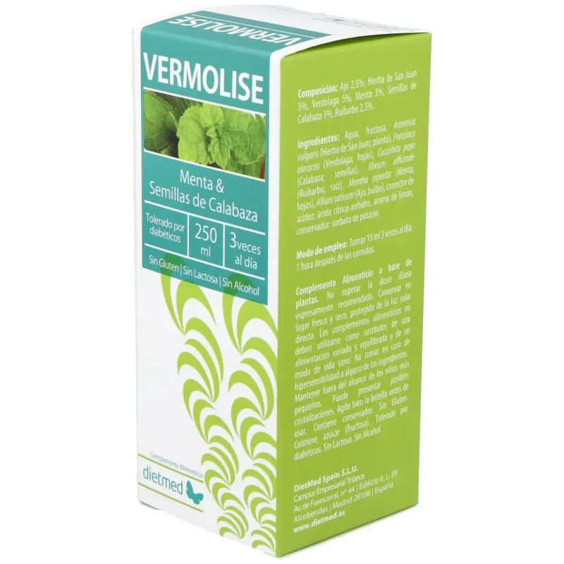 Dietmed vermolise 250ml | Farmacia Barata