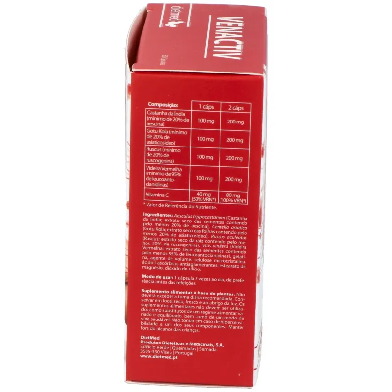 Dietmed venactiv 60caps | Farmacia Barata Dietmed venactiv 60caps | Farmacia Barata