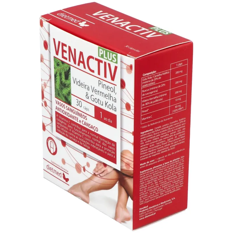 Dietmed venactiv plus 30caps | Farmacia Barata Dietmed venactiv plus 30caps | Farmacia Barata
