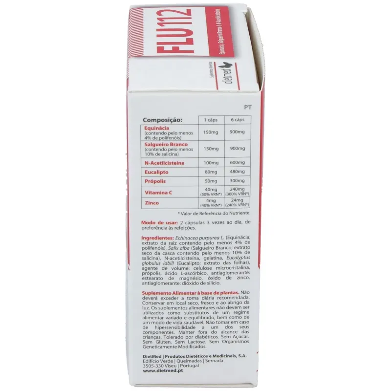 Dietmed flu 112 inmunidad sos 30caps | Farmacia Barata