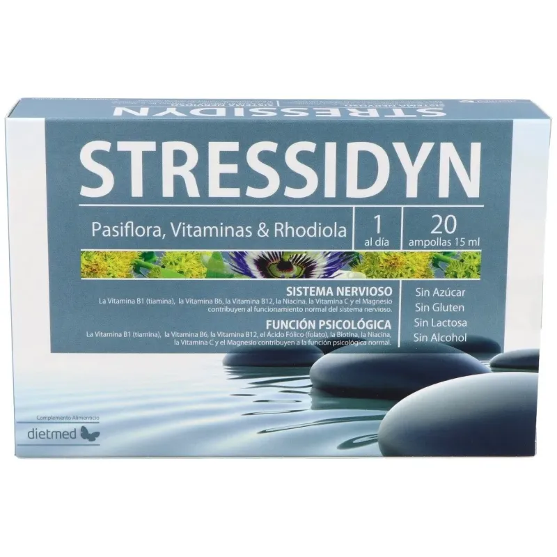 Dietmed stressidyn 20x15ml | Farmacia Barata Dietmed stressidyn 20x15ml | Farmacia Barata