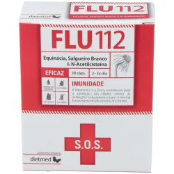 Dietmed flu 112 inmunidad sos 30caps | Farmacia Barata
