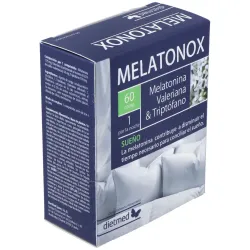 Dietmed melatonox melatonina valeriana y triptofano 60comp | Farmacia Barata