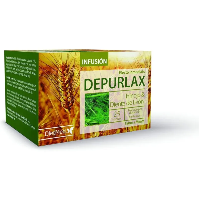 Dietmed depurlax te 25 sobres | Farmacia Barata