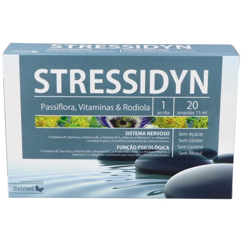 Dietmed stressidyn 20x15ml | Farmacia Barata Dietmed stressidyn 20x15ml | Farmacia Barata