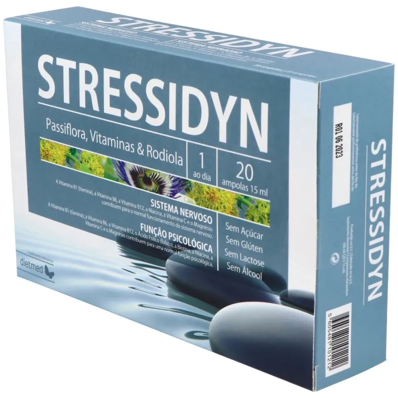 Dietmed stressidyn 20x15ml | Farmacia Barata Dietmed stressidyn 20x15ml | Farmacia Barata