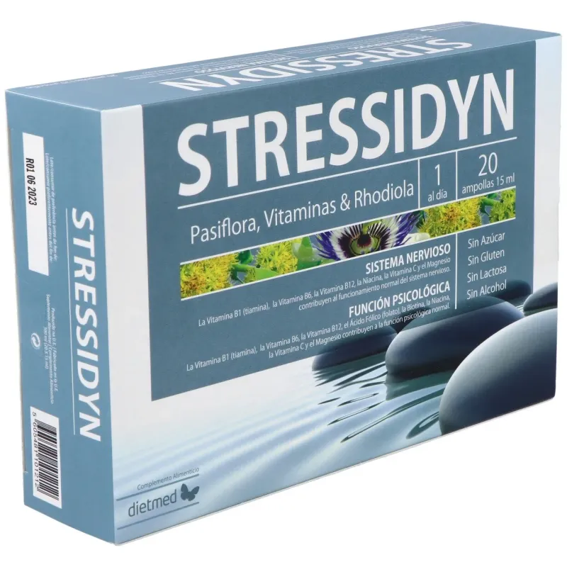 Dietmed stressidyn 20x15ml | Farmacia Barata Dietmed stressidyn 20x15ml | Farmacia Barata