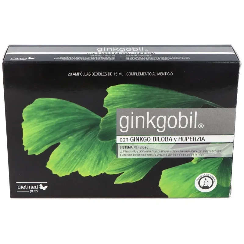 Dietmed ginkgobil 20x15ml | Farmacia Barata Dietmed ginkgobil 20x15ml | Farmacia Barata