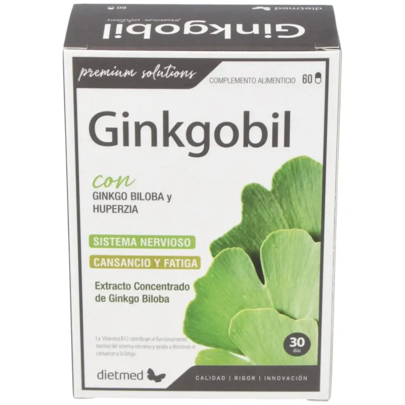 Dietmed ginkgobil 60 caps | Farmacia Barata Dietmed ginkgobil 60 caps | Farmacia Barata