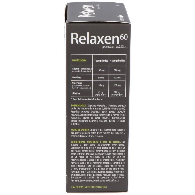 Dietmad relaxen pasiflora valeriana 60comp | Farmacia Barata