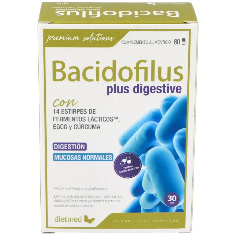 Dietmed bacidofilus plus 60caps | Farmacia Barata Dietmed bacidofilus plus 60caps | Farmacia Barata