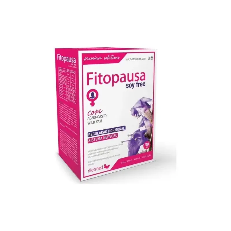Dietmed fitopausa soy free 60caps | Farmacia Barata