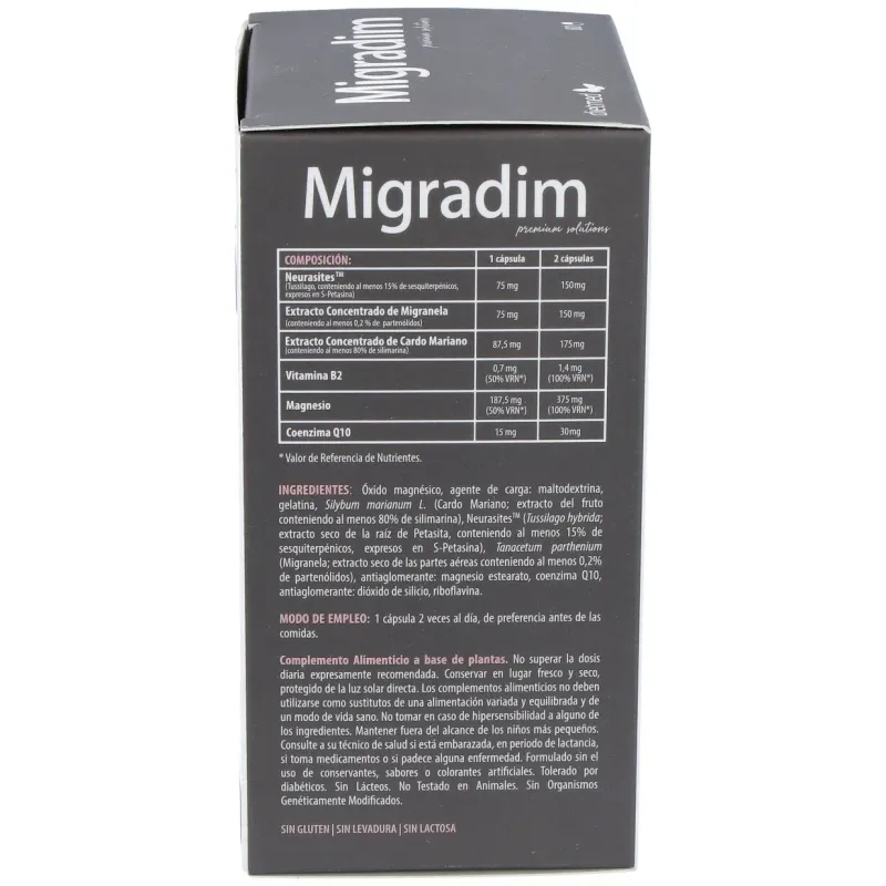 Dietmed migradin 60caps | Farmacia Barata Dietmed migradin 60caps | Farmacia Barata
