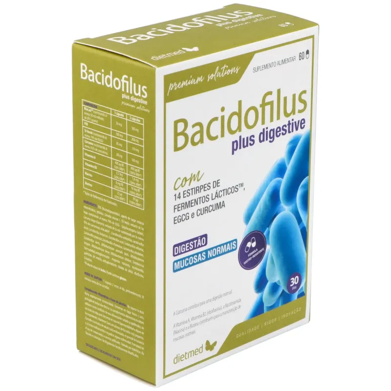 Dietmed bacidofilus plus 60caps | Farmacia Barata Dietmed bacidofilus plus 60caps | Farmacia Barata