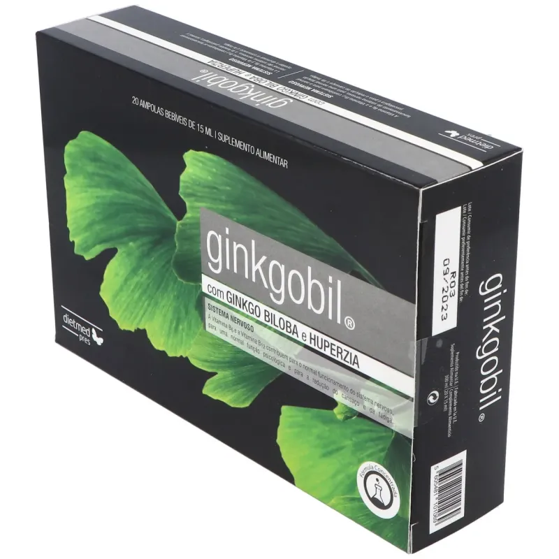 Dietmed ginkgobil 20x15ml | Farmacia Barata Dietmed ginkgobil 20x15ml | Farmacia Barata