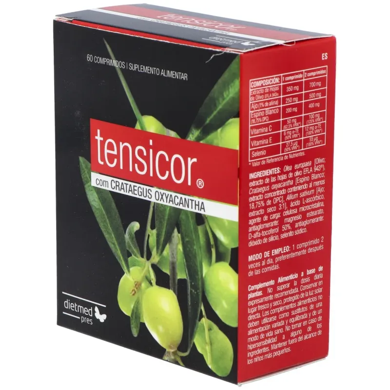 Dietmed tensicor 60comp | Farmacia Barata Dietmed tensicor 60comp | Farmacia Barata