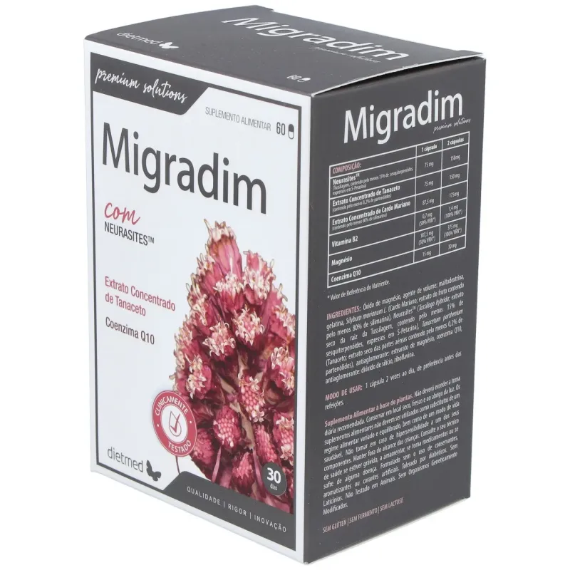 Dietmed migradin 60caps | Farmacia Barata Dietmed migradin 60caps | Farmacia Barata