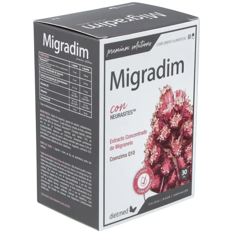 Dietmed migradin 60caps | Farmacia Barata Dietmed migradin 60caps | Farmacia Barata