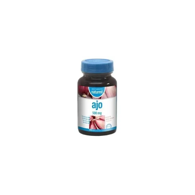 Naturmil actibios ajo 500mg 240 perlas | Farmacia Barata