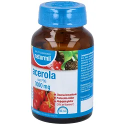 Naturmil acerola 1000 mg 60 comprimidos | Farmacia Barata