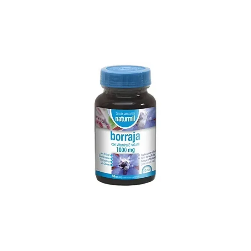 Naturmil borraja 1000mg 30 perlas | Farmacia Barata Naturmil borraja 1000mg 30 perlas | Farmacia Barata